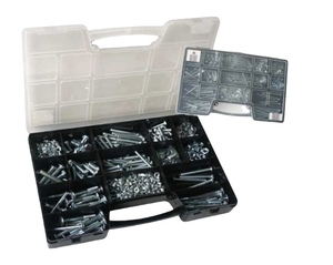 กล่องบรรจุภัณฑ์แบบ DIY ไต้หวันสำหรับสลักเกลียวไม้ชุบสังกะสีและพลาสติกออกไซด์สีดำและสแตนเลสมาตรฐาน DIN - Product Image 3