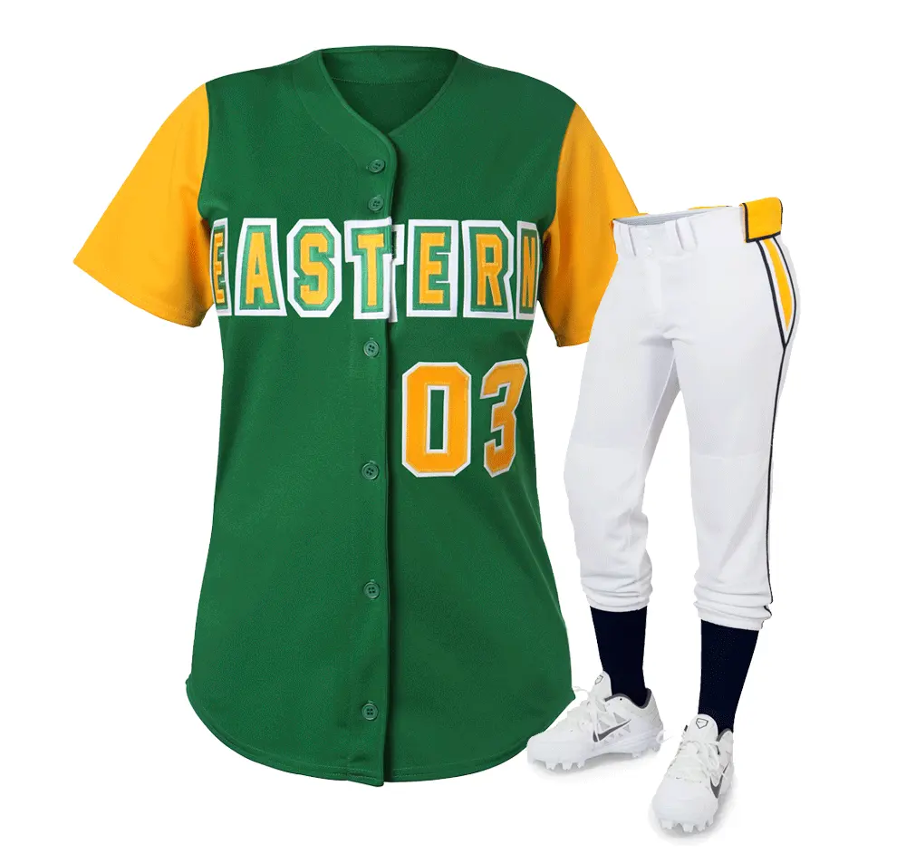 Oem Wholesale Women & Men Baseball Fashion uniform Solid Color