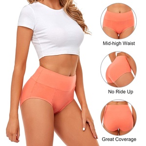 XL Soft Stretch Cotton Solid <b>Underwear</b> for Women Women Panties Seamless Soft Comfortable Daily Wear Premium OEM ODM - Product Image 4
