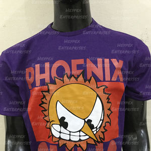 เสื้อยืดคอกลมแขนครึ่งแขนสำหรับผู้ชายเสื้อยืดโพลีเอสเตอร์/ผ้าฝ้ายพิมพ์ลายสกรีนสำหรับเด็กผู้ชาย - Product Image 3