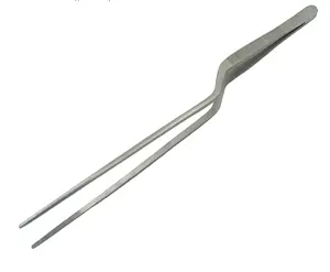 Offset Stailess Thép Đầu Bếp Mạ Và Trang Trí Phục Vụ Nhíp 20Cm Bạc Đồ Dùng Nhà Bếp Tong