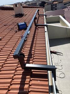 หรูหราพีวีซีที่มีคุณภาพสูงกลางแจ้งมอเตอร์พับกันสาดหรี่แสงได้นำแสงอลูมิเนียมระบบปลูกไม้เลื้อย - Product Image 5