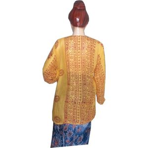 ลายพิมพ์ชิวาวาแบบฮินดูสำหรับเสื้อคุर्ตา - Product Image 2