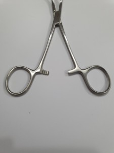 คีมหลอดเลือดแดง14ซม. คีมหลอดเลือดแดงตรงแบบโค้ง5 "สำหรับมืออาชีพ - Product Image 4