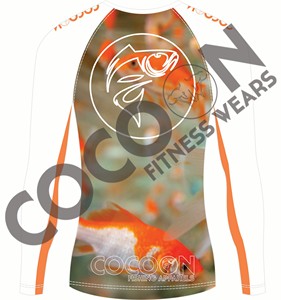 Rendimiento de pesca 2023 nueva camisa sublimada diseño de arte personalizado tela que absorbe la humedad - Product Image 4