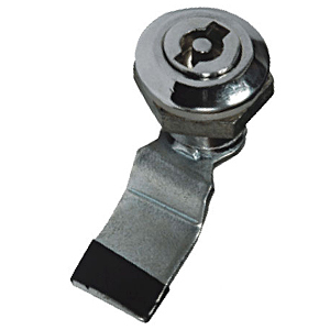 Serrure de panneau d'insertion ronde de haute qualité pour les panneaux de commande d'armoires électriques et les boîtiers industriels offrant une sécurité durable - Product Image 5