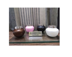 Aluminum Tea light Urn / Tea light Cremation Urn <b>Funeral</b> <b>Supplies</b> - Product Image 1