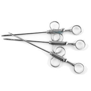 Vente en gros d'instruments vétérinaires de qualité supérieure Instruments pour tétines Extracteur de tumeurs à double lame en acier inoxydable - Product Image 6