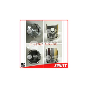 TAIWAN SUNITY Jeu de pistons 6HA-HTE d'excellente qualité pour pièce de moteur de générateur Yanmar - Product Image 1