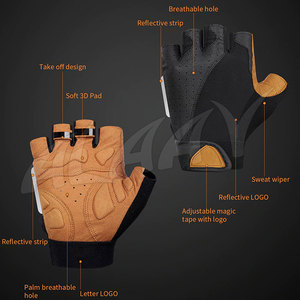 Vélo Cyclisme Demi Doigt Gants de Sport De Course Gel Gants Moto Gants de Cyclisme - Product Image 3