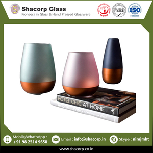 Vase en verre de verrerie de conception moderne en gros soufflé à la main de haute qualité pour la décoration intérieure - Product Image 5