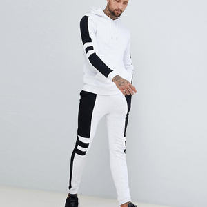 Survêtement d'hiver pour hommes, logo personnalisé, slim et personnalisé, vêtements de rue, pour adultes - Product Image 1