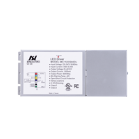 Controlador LED de Corriente Constante Antron 50W IP64, Atenuación 3 en 1 (PWM/1-10V/Rx), Garantía de 5 Años, Salida Única 1250mA, Entrada 347V