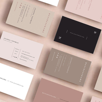 Diseño al por mayor impresión oro rosa plata lámina de oro para empresario