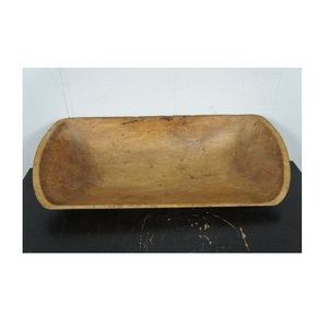 Bol à pâte en bois de forme carrée pour fruits et salades avec poignées pour bol à pâte en bois design de haute qualité - Product Image 3