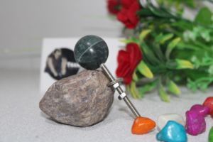 Furniture Knob in <b>Black</b> Stripe Grey Marble Hardware & Living Room Furniture Door Knob Drawer Knob Exporter From Sambhal - Product Image 5