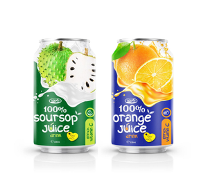 น้ำฝรั่งสด 100% บรรจุกระป๋อง 330 มล. ขายส่ง ยี่ห้อ NAWON ผู้ผลิตเครื่องดื่มออร์แกนิก USDA - Product Image 4