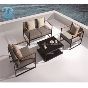 Ensemble meubles <span class=keywords><strong>de</strong></span> <span class=keywords><strong>jardin</strong></span> en bois <span class=keywords><strong>de</strong></span> teck, mobilier d'extérieur moderne <span class=keywords><strong>de</strong></span> haute qualité, bon <span class=keywords><strong>prix</strong></span>, canapé <span class=keywords><strong>de</strong></span> Patio, offre spéciale - Product Image 2