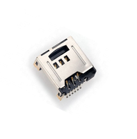 ETEILY Mejor Precio Tarjeta SIM Dual 6 Pin + Tarjeta Micro SD 8 Pin Conector para PC, Teléfono Tablet PCB Aplicaciones de montaje