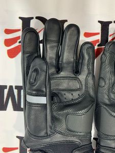 Gants de moto sportifs en cuir de haute qualité, couleur personnalisée, revêtement en polyuréthane, logo personnalisé, imperméables - Product Image 4