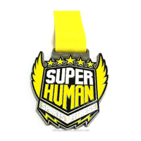 Médaille de Football américain artisanal en métal, produit sur mesure, prix d'usine