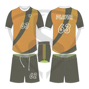 Uniforme de Fútbol Sublimado Personalizado al por Mayor, Manga Corta, Transpirable, Absorbente de Humedad, Ecológico, Antibacteriano - Product Image 4