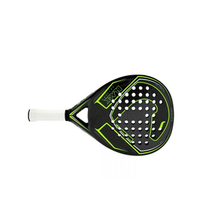 Paleta de fibra de carbono personalizada Racchetta Padel Raquet diamante/lágrima/raquetas de tenis redondas EVA agarre Red de nailon para exterior personalizado - Product Image 3