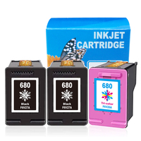 Kartrid Tinta Uniplus 680 F6V26A F6V27A untuk HP Deskjet Ink Advantage
