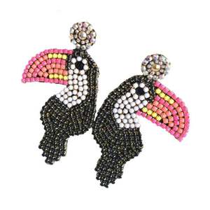 Pendientes de Cuentas Hechos a Mano - Product Image 1
