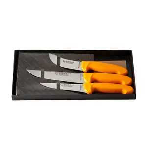 Brand New Butcher House Kitchen Knife 3pcs Set Premium Kitchen/chef Knives Professional Kitchen Knife Sets Stainless Steel Metal