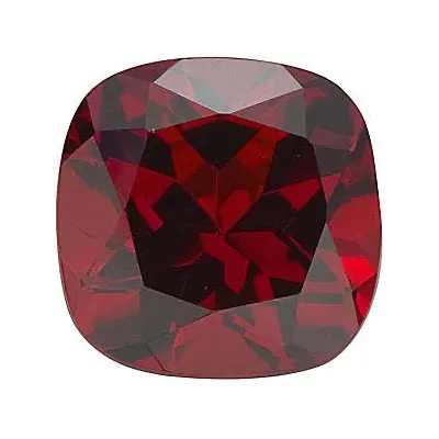 "13mm Cushion Cut Natural Almandine/Sambian Red Granat" Großhandel Fabrik preis Hochwertiger facettierter loser Edelstein pro Karat