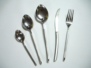 Stainless Steel Flatware <b>Sets</b> New Decorative Flatware Cutlery <b>Set</b> of 2 Premium Shiny Polish Indian Style Cutlery - Product Image 6