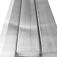 Barre omnibus carrée en aluminium pur non allié 99,5 % de qualité supérieure, prix de gros, pour équipement de distribution d'énergie ISO, idéale pour les zones côtières