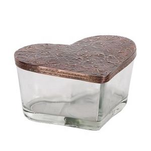 Glass <b>Pet</b> Cremation <b>Urn</b>, Paw Mark <b>Urn</b> Glass Paw Mark <b>Pet</b> <b>Urn</b> Glass Heart Shape <b>Pet</b> <b>Urn</b> Paw Mark Print <b>Pet</b> <b>Urn</b> - Product Image 1