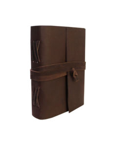 Classique B5 taille B5 plaine chocolat cuir Journal point latéral sangle fermeture Style couverture rigide pour bureau d'affaires usage quotidien - Product Image 2