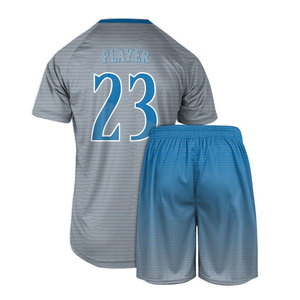 Maillot de Football à manches courtes pour adultes et enfants, produit d'usine du pakistan, uniforme de foot en jaune personnalisé, - Product Image 1