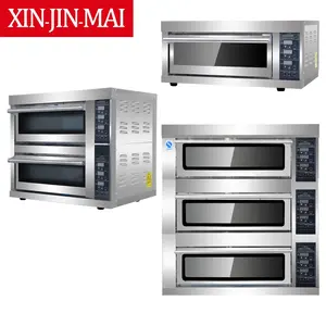 3 Dek 3 Lade Broodrooster Pizza Bakken Oven Digitale Elektrische Oven