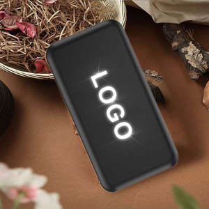 Personalizzato Sottile <span class=keywords><strong>10000</strong></span> <span class=keywords><strong>mAh</strong></span> banca di Potere banche Senza Fili <span class=keywords><strong>10000</strong></span> <span class=keywords><strong>mah</strong></span> LED Logo Caricatore Portatile di Ricarica Della Batteria Powerbanks con la Tazza di Aspirazione - Product Image 2