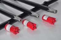 Shiyi — tige de forage conique, outils de perçage pour les rochers en chine, tige de perçage conique, hex de 19/22/25mm * 108mm * 1m/2m/3m