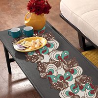 Tapis de Table à fleurs perlées faites à la main de qualité supérieure, nappe de Table pour la cuisine, Table à manger à bas prix