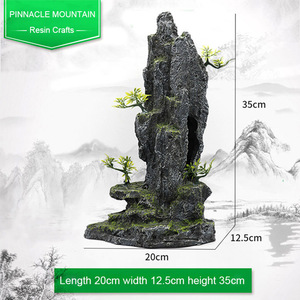 Non-toxique <span class=keywords><strong>Rocaille</strong></span> Arbres En Pot Plantes Ponts Premier Poisson Aquarium Décoration - Product Image 6