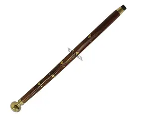 Brass Nautical Swagger Walking Stick Beautiful Walking Wooden Cane Men Strong Sturdy Wood Walking Stick Steampunk 24 inch