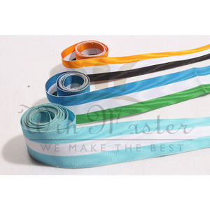 ริบบิ้นโพลีเอสเตอร์คุณภาพสูงแบบสองหน้า ลายแจ็คการ์ด ซักได้ พร้อมขนาดที่ปรับแต่งได้สำหรับอุปกรณ์ตกแต่งเสื้อผ้า - Product Image 2