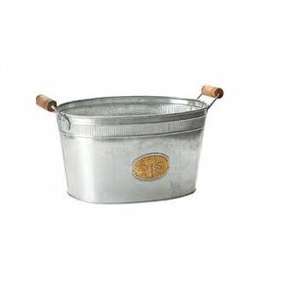 HIGH QUALITY LOW PRICE ROUND GALVANIZED PARTY OVAL TUB BEVERAGE TUB WINE BOTTLE CHILLER COOLER BEST PRICE & HIGH END ICE BUCKET - Product Image 6
