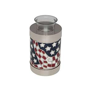 Noir avec patte d'animal de compagnie gravée en argent, impression de lampe à thé, urnes de crémation pour cendres funérailles métal laiton/aluminium - Product Image 2