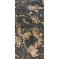 Plaque de placage en pierre flexible translucide rustique d'automne, polie, anti-acide, écologique, durable, grande dalle pour comptoir d'accueil et usage hôtelier
