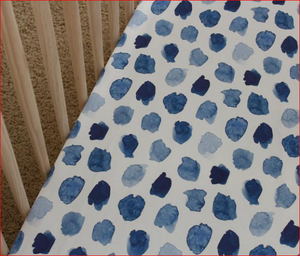 2023 printemps été nouveauté 70% bambou 30% coton mousseline imprimé bébé drap-housse tricoté Technique pour la literie des enfants - Product Image 3