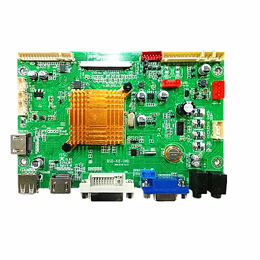 Kit For LTN141AT07 LCD LED controller Driver Board TV+HDMI+VGA+CVBS+USB 