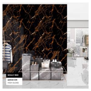 Carreaux muraux intérieurs mats en porcelaine numérique premium 600x1200mm pour hôtels sept étoiles et centres commerciaux modernes - Product Image 1