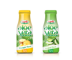 Boisson à l'aloe vera saveur kiwi, bouteille en verre, approvisionnement en gros, marque privée, usine, vente en gros, OEM, export - Product Image 4